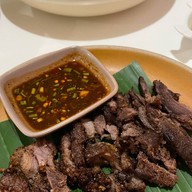 เมนูของร้าน IS AN อีสแอน somtum cafe เมืองทองธานี (ตรงข้าม ม.สุโขทัย)