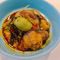 เมนูของร้าน ข้าวแกงลุงหนวด
