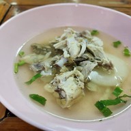 เมนูของร้าน ข้าวมันไก่ข้างศาลปู่ดำ(ข้าวมันไก่แป๊ะหนึ่ง)