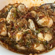 เมนูของร้าน ลุงบอยป้ารัตน์ หอยนางรมสด พัทยา หาดจอมเทียน