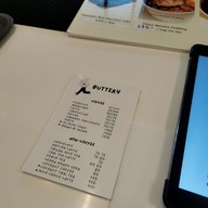 เมนู Buttery Cafe