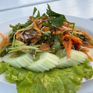 เมนูของร้าน ครัวฟ้าทะลายโจร