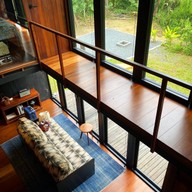 Wood and Mountain Cabin