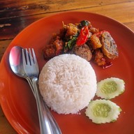 เมนูของร้าน ร้านแดดดีหมูแดดเดียว by โกหวัด สาขา1 เซเว่น ตลาดไข่ทอง