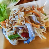 เมนูของร้าน ครัวแม่ส้มเกลี้ยงริมแม่น้ำบางปะกง