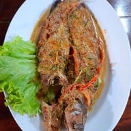 เมนูของร้าน อ้อมอาหารป่า