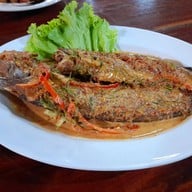 เมนูของร้าน อ้อมอาหารป่า