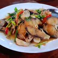 เมนูของร้าน อ้อมอาหารป่า