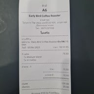 เมนู Early Bird Coffee Roaster มาบตาพุด