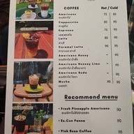 เมนู Three Mountain Cafe