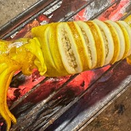 ปลาหมึกย่าง รสเด็ด หนองโพ ข้างหมอเมธา