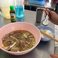 เมนูของร้าน ต้มเลือดหมูป้าน้อย