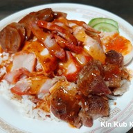 เมนูของร้าน ข้าวหมูแดง นายโอว เจ้าเก่า นครสนุก  เยาวราช ซอย 23