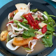 เมนูของร้าน ป้าชุปปูเป็น หาดบ่อแขม ชะอำ