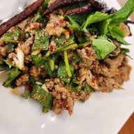 เมนูของร้าน ลาบเป็ดชัยนาท