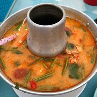 เมนูของร้าน ป้าชุปปูเป็น หาดบ่อแขม ชะอำ