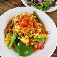 เมนูของร้าน ตำนายหนวด