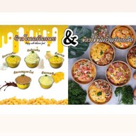 ข้าวไข่ข้นคั่วพริกเกลือ & ข้าวโพดผัดเนย