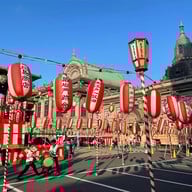 บรรยากาศ Tsukiji Honganji Temple