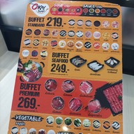 เมนู Okay Shabu สาขาเชียงราย รอบเวียง