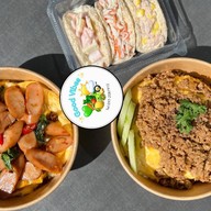 Good vibes สลัดโรล แซนวิช ข้าวไข่ข้น