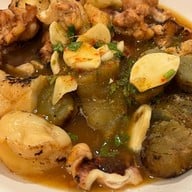 เมนูของร้าน ร้านปลาหมึกย่างน้ำจิ้มแซ่บเว่อร์