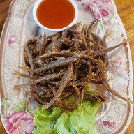 เมนูของร้าน แซ่บนัว ลาดหญ้า กาญจนบุรี