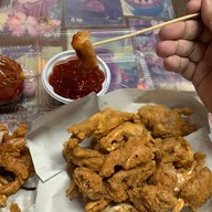 เมนูของร้าน ร้านทะเลทอด ศาลาแดง