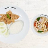 เมนูของร้าน Black Canyon ปตท. เทพรักษ์