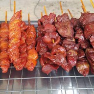 สมายด์ ปิ้งตับไก่  เนื้อไก่ หนังไก่ หมูปิ้ง