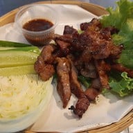 เมนูของร้าน หมูปลาร้าเด้อ