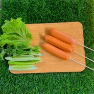 ลูกชิ้นปิ้ง  โครตผัก 🍡🥬🥒  ไก่ทอด~แมลงทอด