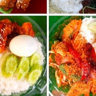 รักปังปัง ข้าวยำไก่แซ่บ ไก่ซอสเกาหลี(Spicy Fried Chicken Rice) ลาดพร้าว18