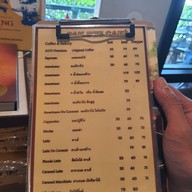 เมนู Pak Dee Cafe coffee & bakery
