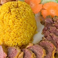 ข้าวหมกเนื้อ ข้าวหมกไก่ ครัวพี่หมี จ่าจร Salayafoodpark