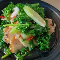 เมนูของร้าน ส้มตำหลังสวนบางปู