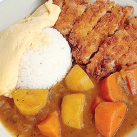 ข้าวหน้าแกงกะหรี่ -