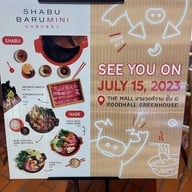 Shabu Baru Mini The Mall Ngamwongwan