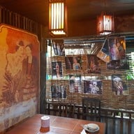 บรรยากาศ ขนมจีนเฮือนจ๊างงามเชียงใหม่ บ้านม่อนฝ้าย