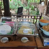 เมนูของร้าน ขนมจีนเฮือนจ๊างงามเชียงใหม่ บ้านม่อนฝ้าย