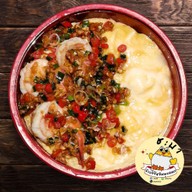 ชะบา ข้าวไข่ข้นอิ่มพุงแตก (ผัดกะเพรา คั่วพริกเกลือ ตามสั่ง) ลาดสวาย