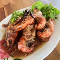 เมนูของร้าน ก.กุ้งบางแสน