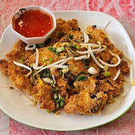 เมนูของร้าน เจ้แมว ผัดไทไชโยกุ้งสด
