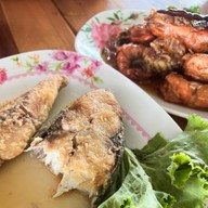 เมนูของร้าน ก.กุ้งบางแสน
