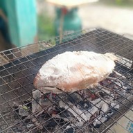 เมนูของร้าน ร้านขนมจีนไก่ทอด เมี่ยงปลาเผา หน้าแขวงการทางตรัง