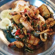 เมนูของร้าน กุ้งเทพ เล้งนคร