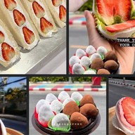 NEKO DAIFUKU ไดฟูกุสตอเบอรี่ (ปั้นสด) ช็อคโกแลตดูไบ ไดฟุกุ โมจิ NekoDaifuku สำโรง