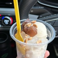 เมนูของร้าน พรชัยไอติมกะทิสด