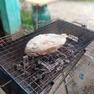 เมนูของร้าน ร้านขนมจีนไก่ทอด เมี่ยงปลาเผา หน้าแขวงการทางตรัง