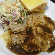 เมนูของร้าน โอ้โฮสามย่าน สเต็ก ตามสั่ง